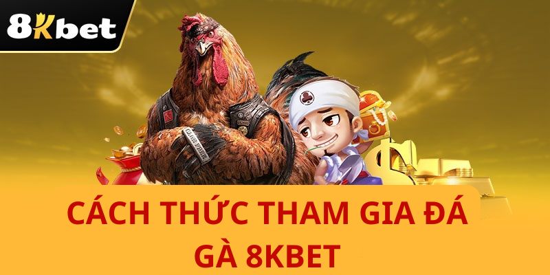 Cách thức tham gia đá gà 8Kbet đơn giản